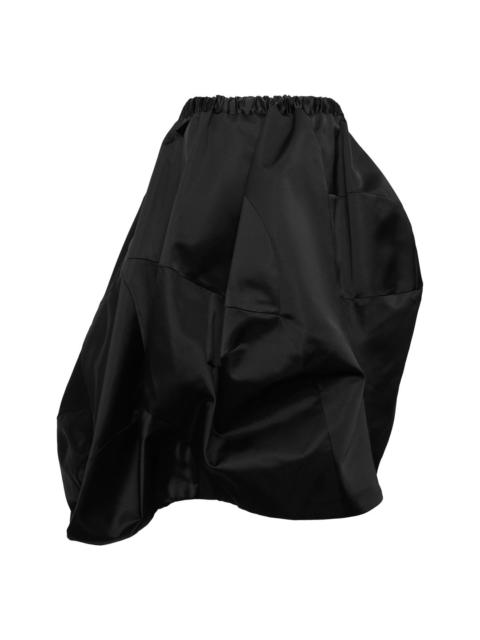 Comme Des Garçons Voluminous Satin Bubble Skirt
