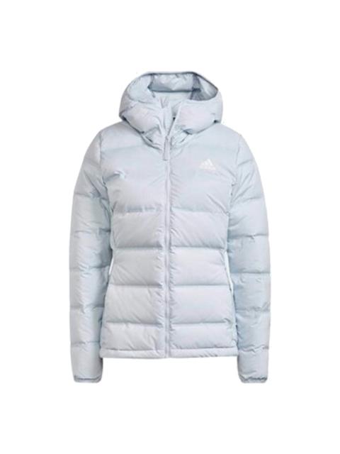 (WMNS) adidas Helionic Down Jacket 'White' GQ7133