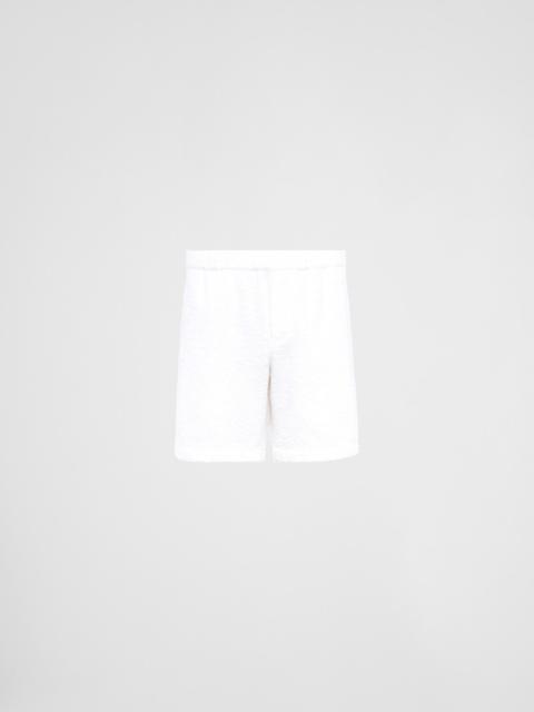 Prada Cotton terry shorts