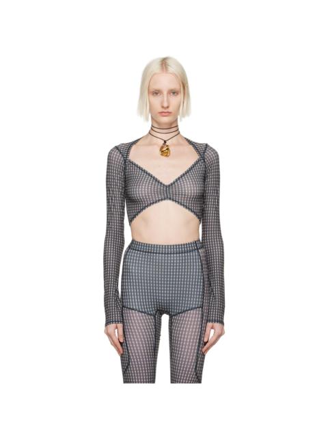 KNWLS Navy Infinity Long Sleeve T-Shirt