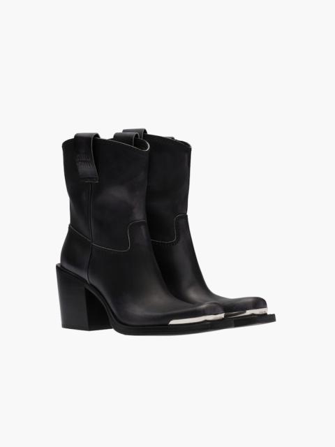 Miu Miu Leather booties