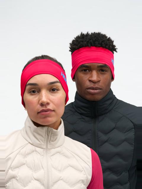 HOKA ColdSnap Fleece Headband in Cerise