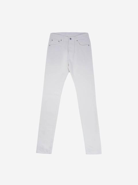 Iron Heart IH-777-WT 13.5oz Denim Slim Tapered Cut Jeans - White