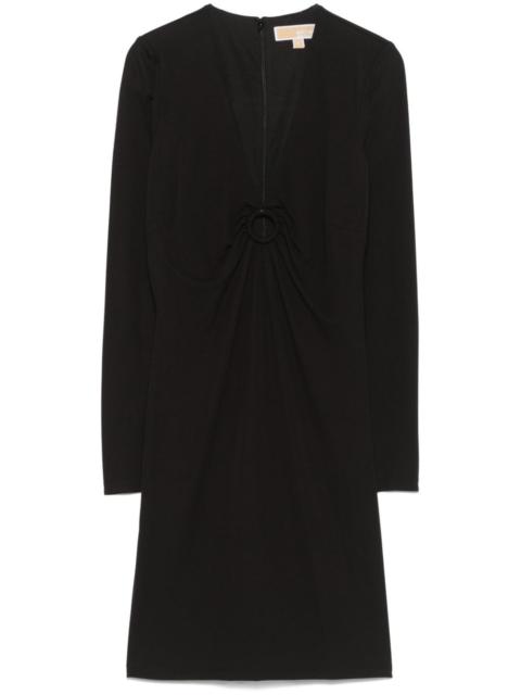 MICHAEL KORS matte mini dress