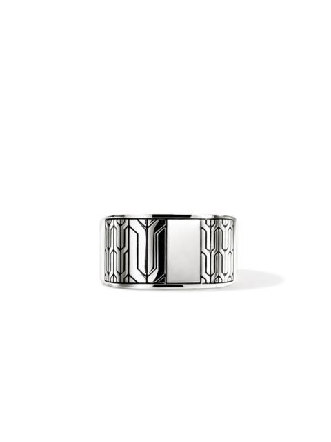 JOHN HARDY Icon 50 Signet Ring, Sterling Silver