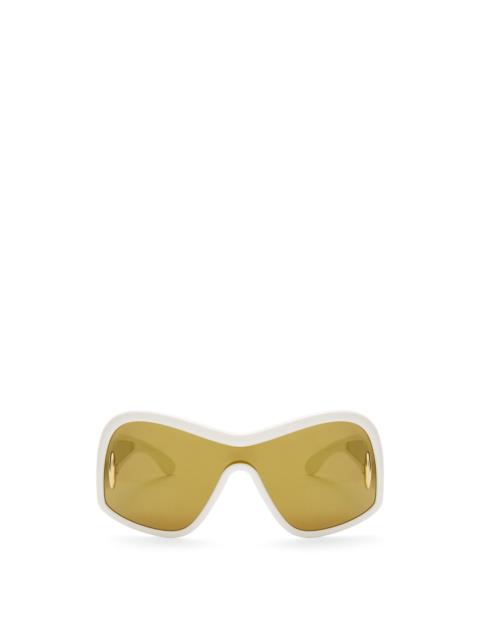 Square Mask sunglasses in acetate and nylon