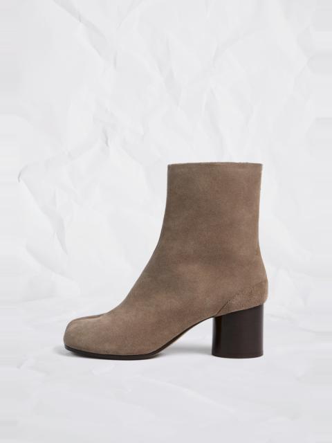 Maison Margiela Tabi Ankle Boots Suede