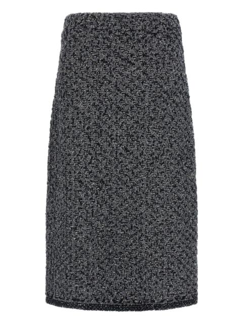 FABIANA FILIPPI elastic-waistband midi skirt