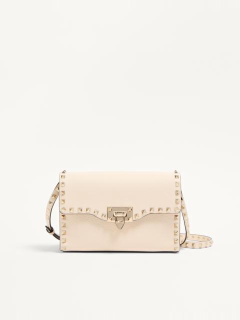 Valentino SMALL ROCKSTUD GRAINY CALFSKIN CROSSBODY BAG