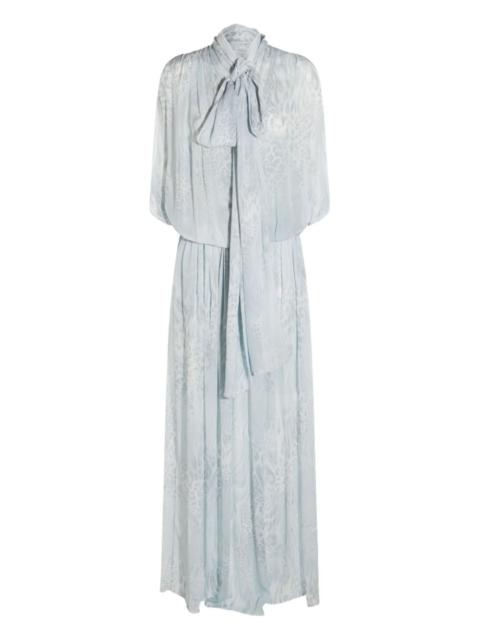 Blumarine printed chiffon dress