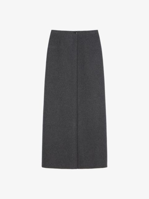 Givenchy SKIRT IN DOUBLE FACE WOOL