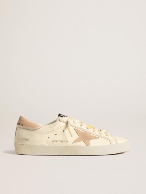 Men’s Super-Star LTD in nappa with suede star and heel tab