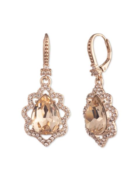 Marchesa POISED ROSE DROP EARRING