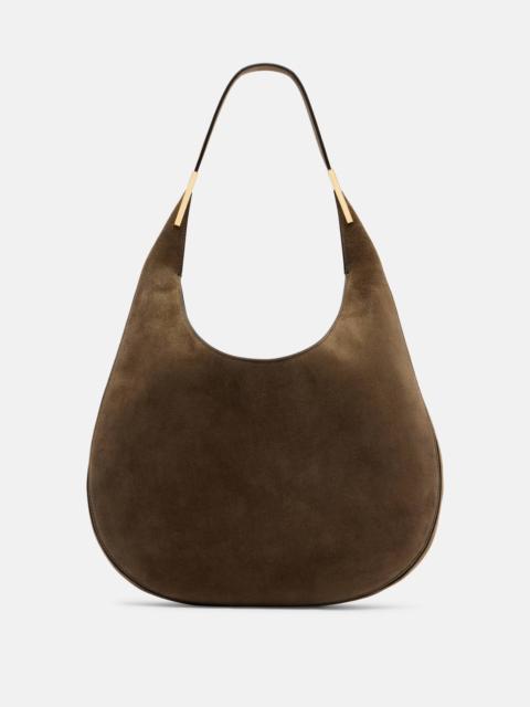 SAVETTE Florence suede shoulder bag