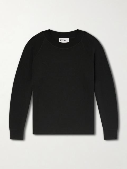 MARGARET HOWELL MHL. Merino Wool Sweatshirt