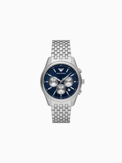 EMPORIO ARMANI CHRONOGRAPH STAINLESS STEEL WATCH