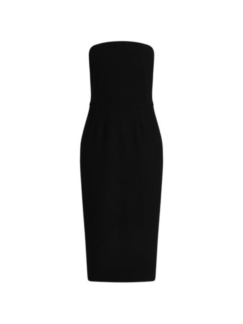 Dolce & Gabbana wool crepe midi dress