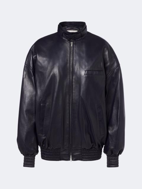 PHOEBE PHILO Leather bomber jacket