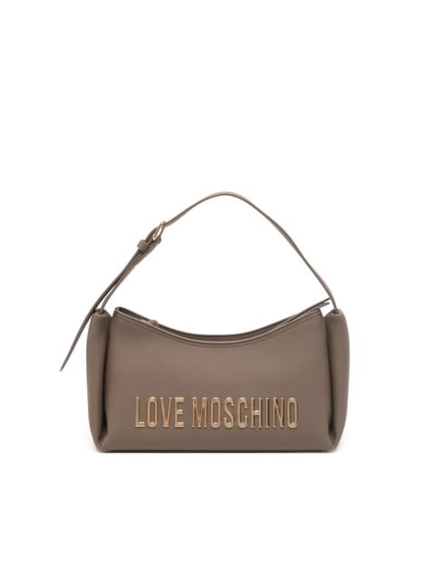 Moschino logo-lettering shoulder bag