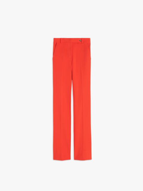 Victoria Beckham Trompette Slim-Leg Trouser in Orange
