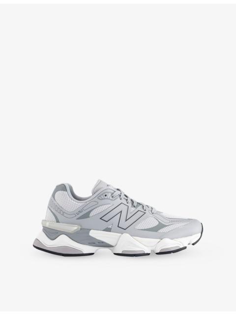 New Balance 9060 Suede And Mesh Trainers