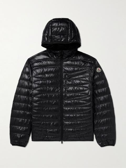 Moncler Levanter Quilted Shell Down Jacket Black