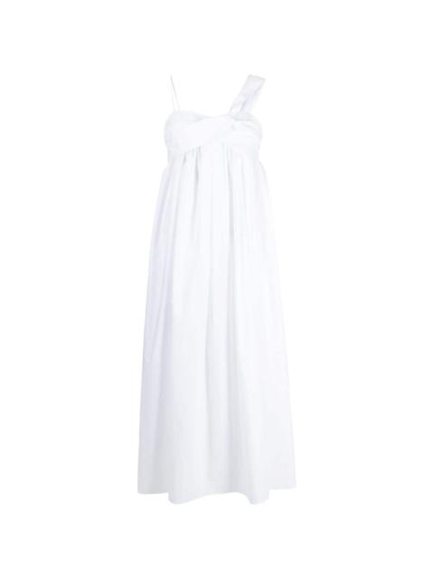 CECILIE BAHNSEN Vera asymmetric cotton dress