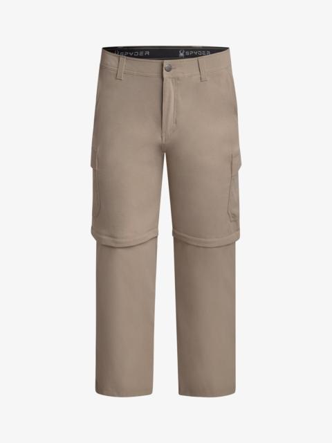 SPYDER Men's Atmosphere Convertible Cargo Pant - Mushroom