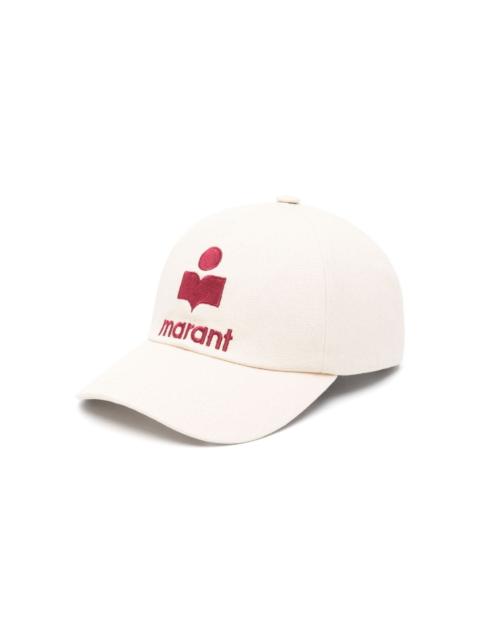 Isabel Marant logo-embroidered cotton cap