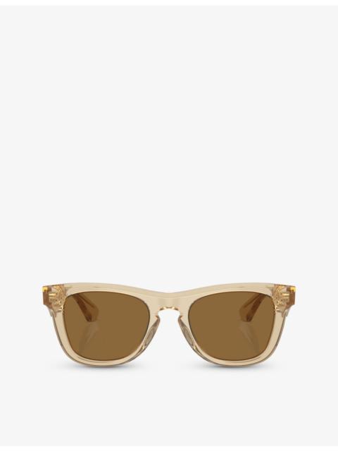 Burberry BE4426 square-frame acetate sunglasses