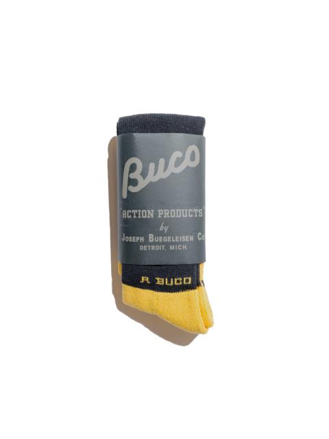 The Real McCoys The Real McCoy’s BA23105 Buco Striped Action Socks Yellow/Black