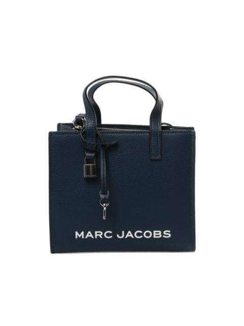 padlock-embellishment tote bag