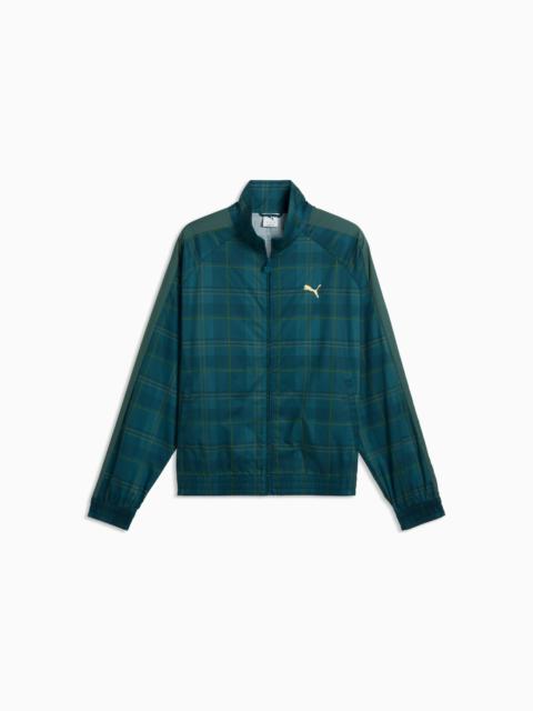PUMA T7 Men's Relaxed Tartan T7 Track Jacket