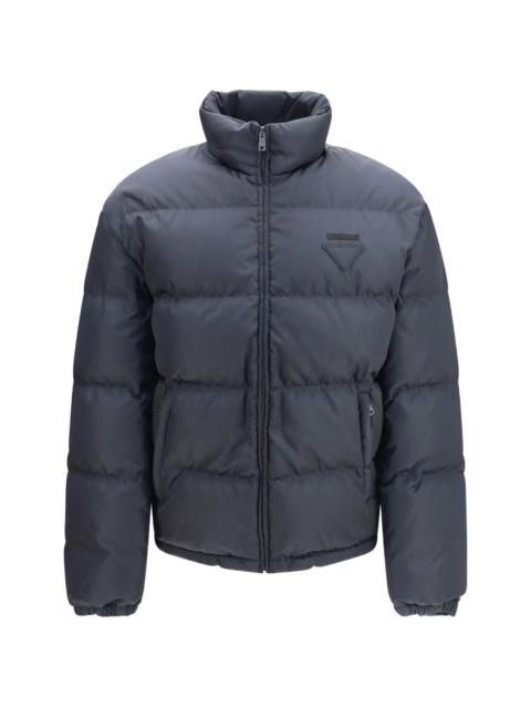 Prada Prada Padded Logo-patch Jacket