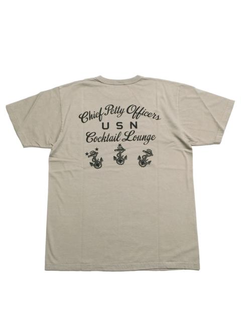 Buzz Rickson's S/S T-SHIRT - U.S.N. COCKTAIL LOUNGE - BR79706