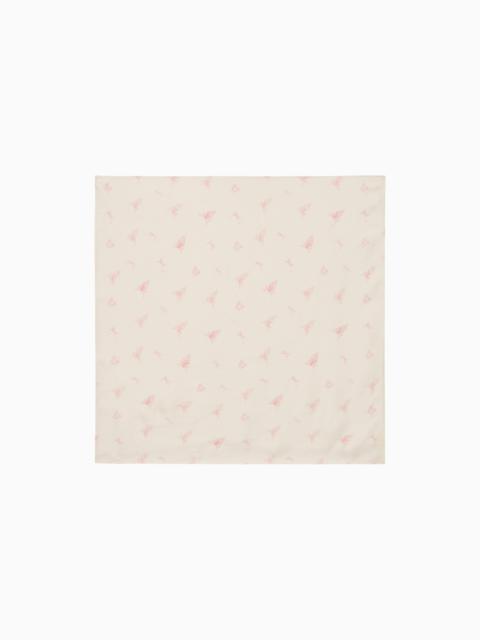 LoveShackFancy Clem Printed Cotton Head Scarf