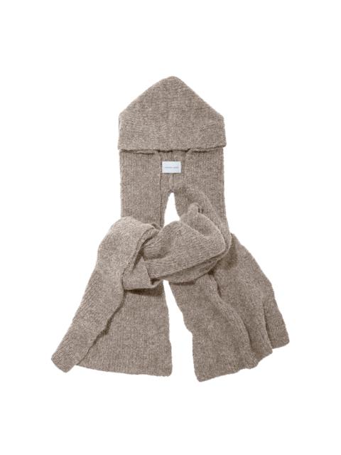 Janessa Leoné Benji Alpaca-Blend Headscarf neutral