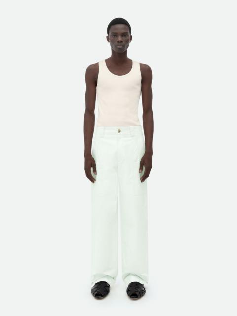 Bottega Veneta Cargo Cotton Pants
