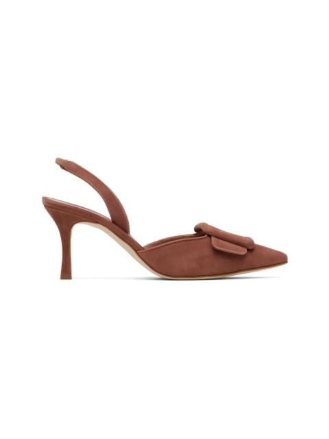 Brown Maysli Heels