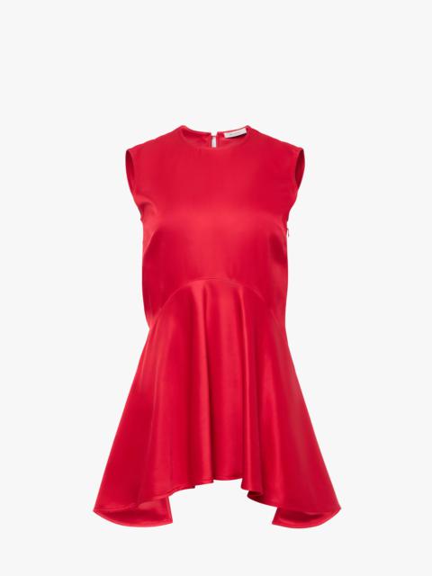 JW Anderson DRAPED HEM SLEEVELESS TOP