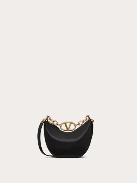 VLOGO MOON MINI HOBO BAG IN NAPPA LEATHER WITH CHAIN