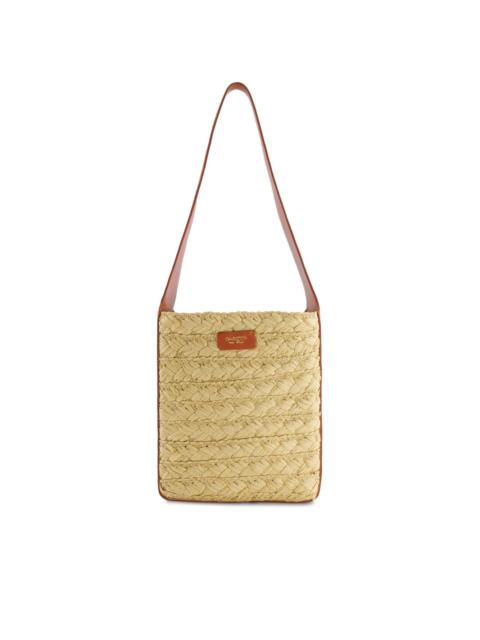 GIAMBATTISTA VALLI raffia beach bag