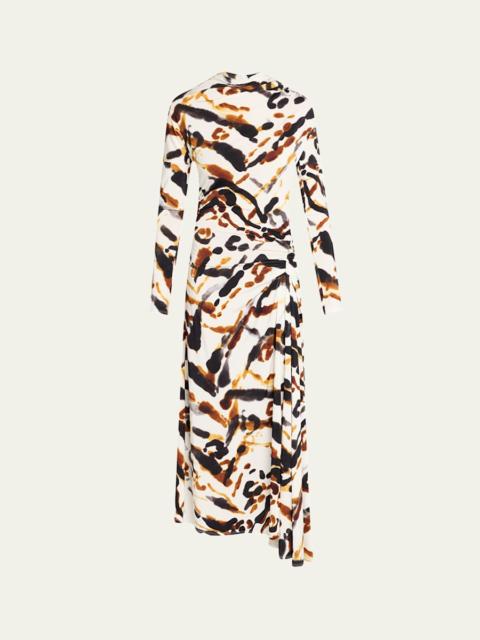 A.L.C. Lia Long-Sleeve Maxi Dress