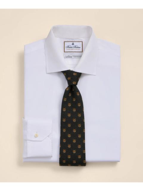 Brooks Brothers Luxury Cotton English Spread Collar, Dress Shirt