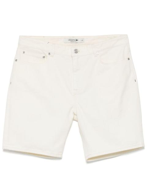 LACOSTE Denim Bermuda shorts