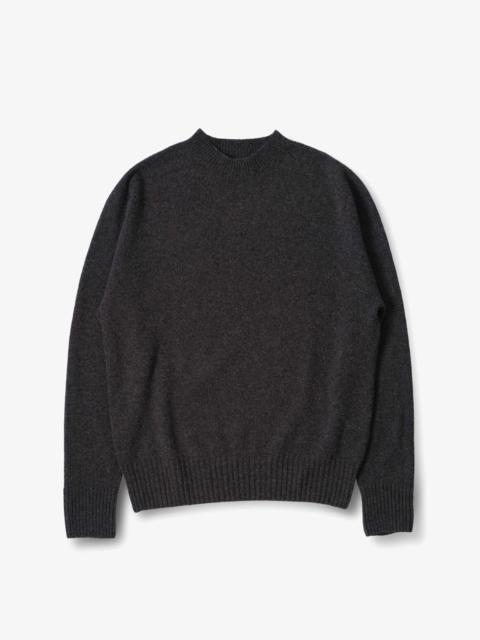 MARGARET HOWELL SEAMLESS CREW NECK MERINO CASHMERE