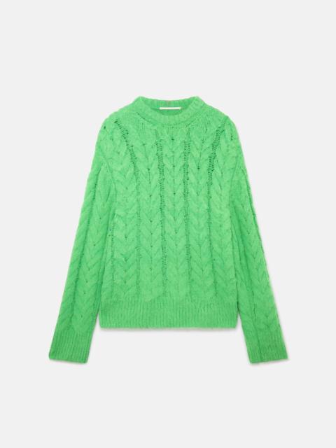 Stella McCartney Cable Knit Cape Jumper