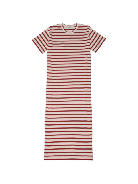 Jil Sander striped maxi dress