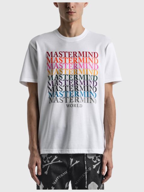 MASTERMIND WORLD MULTI LOGO T-SHIRT