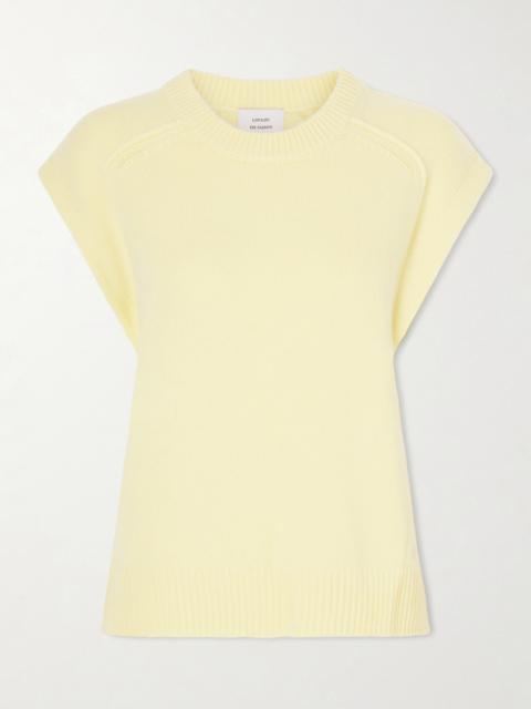 Loulou de Saison Mari Oversized Wool And Cashmere-blend Vest